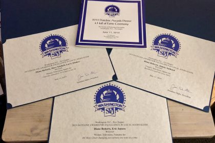 Well News Named Finalist in DC Chapter SPJ Awards