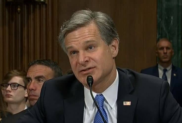 Dems Ask FBI Director to Brief House on Foreign Efforts to Upend November Election