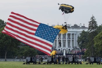 For Nation’s Birthday, Trump Stokes the Divisions Within US