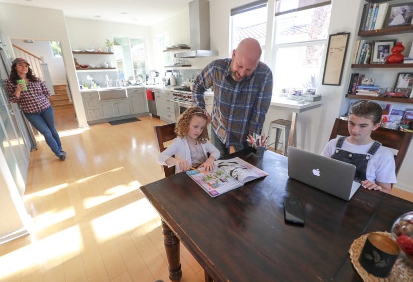 Parents Turn To Homeschooling As Schools Go All-Virtual