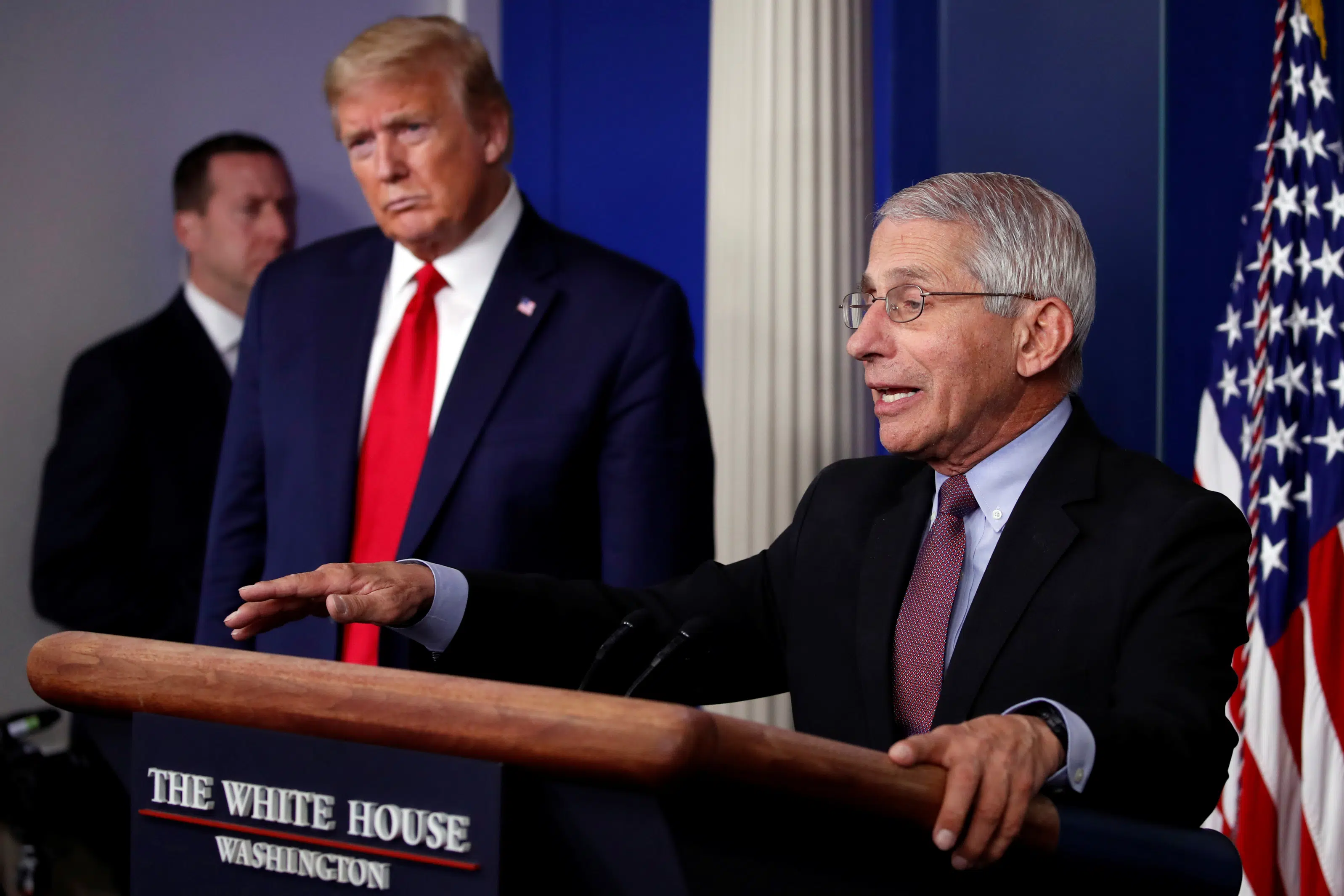 Trump Suggests to Supporters Dr. Fauci Will Be Fired After Election