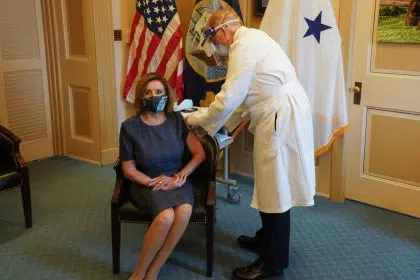 Pelosi, Hoyer, Pence All Receive First Dose of Coronavirus Vaccine