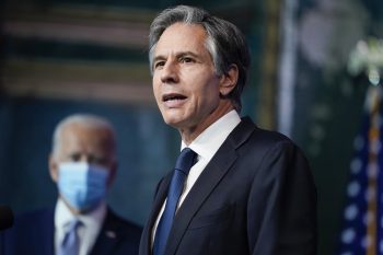 Blinken Consults NATO About Afghanistan Troop Withdrawal