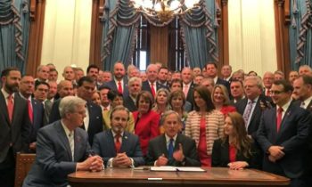 Texas Governor Signs Law Banning Abortions as Early as Six Weeks