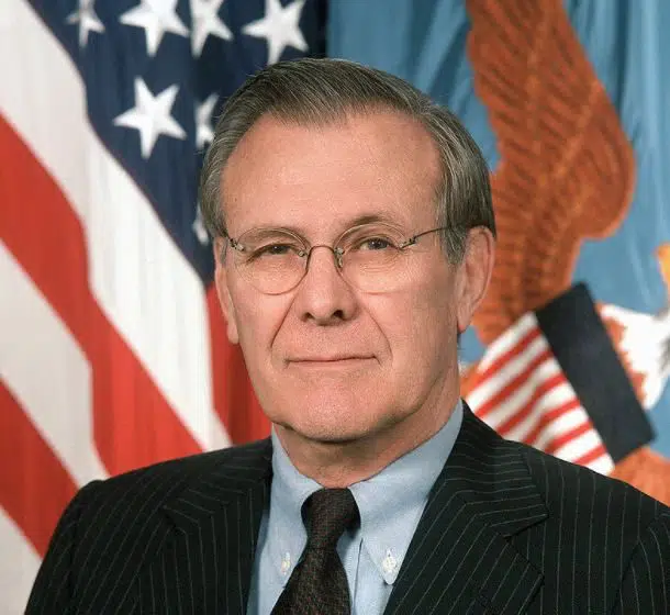Former Defense Secretary Donald Rumsfeld Dies at 88