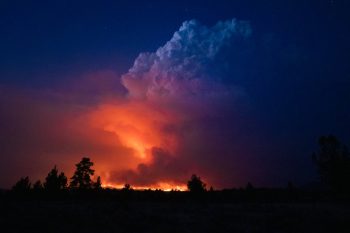 Largest Wildfire in Oregon Expands Further; New Evacuations