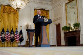 Biden: Greater Threats Than Taliban-Controlled Afghanistan