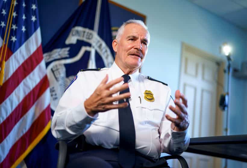 Capitol Police Chief Sees Rising Threats