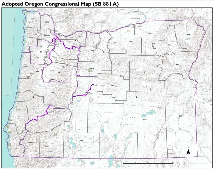 Oregon Leads the Pack in Enacting Congressional Maps Based on 2020 ...