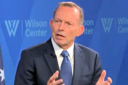 Abbott Defended Australia’s AUKUS Sub Agreement in Special Trip to U.S.