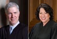 Sotomayor, Gorsuch Dispute Reports of Mask Rift