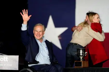 Abbott Coasts, Cuellar in Runoff After Texans Vote in 2022’s First Primaries