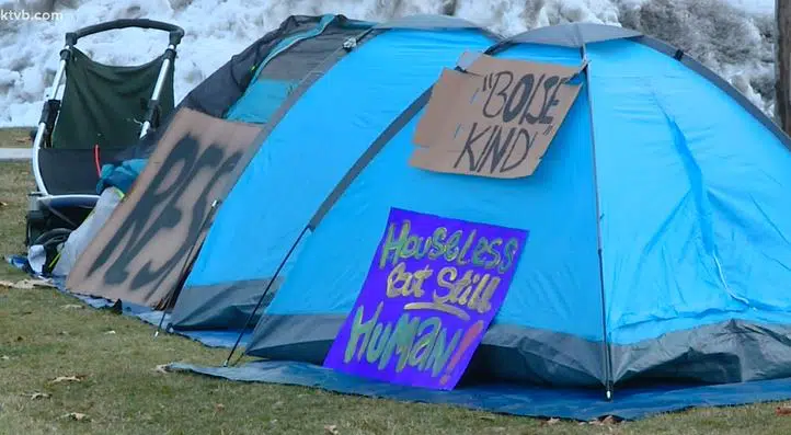 Idaho Sues to End Tent Protest Near State Capitol Building