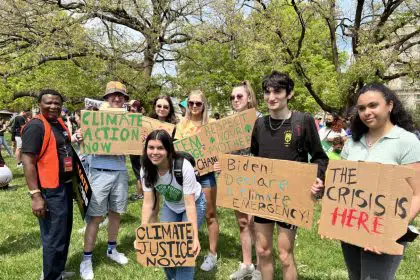 Environmental Groups and Labor Merge for Climate Rally in Lafayette Park
