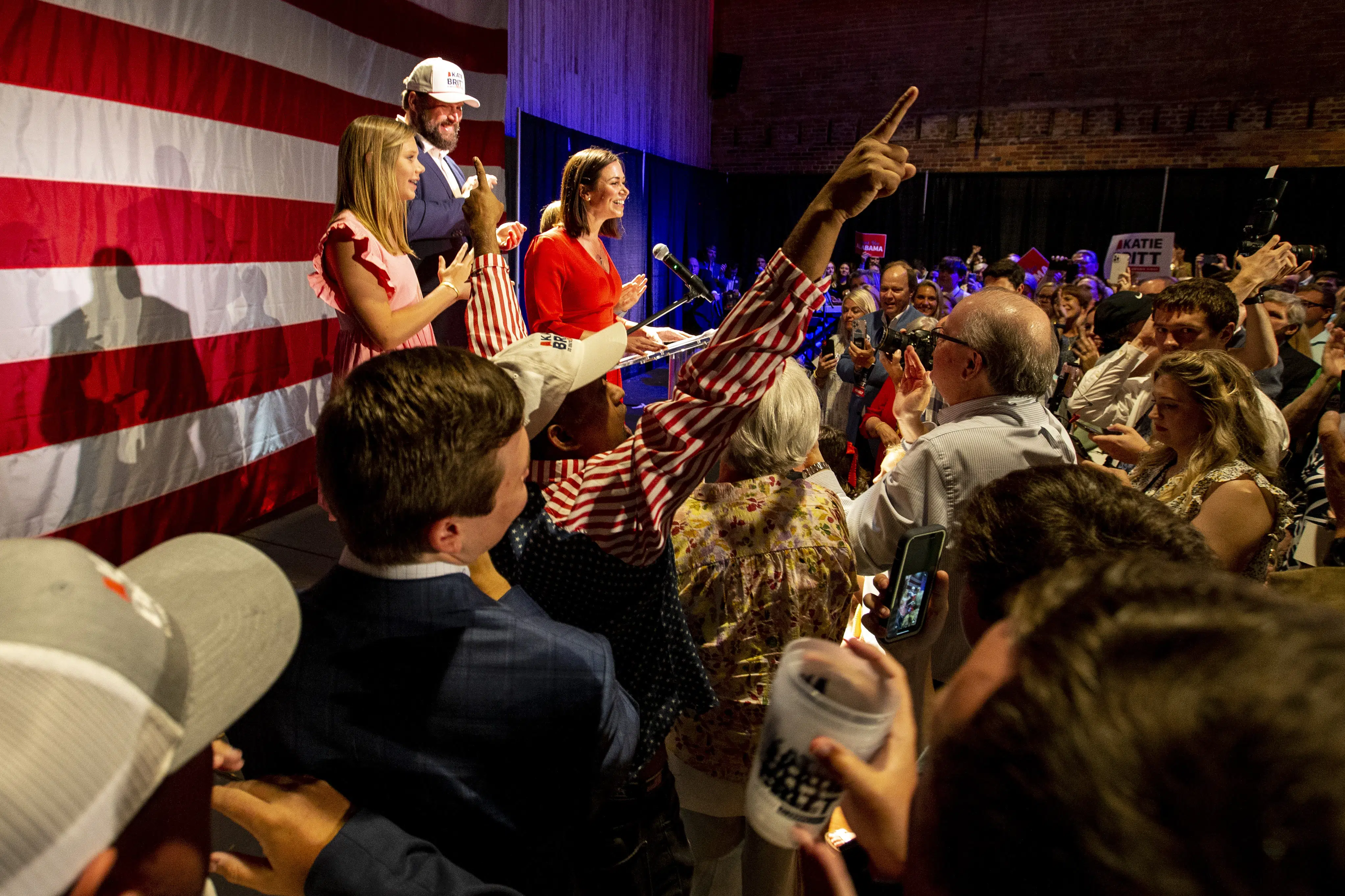 Britt Wins Tumultuous Alabama Senate Race Scrambled by Trump