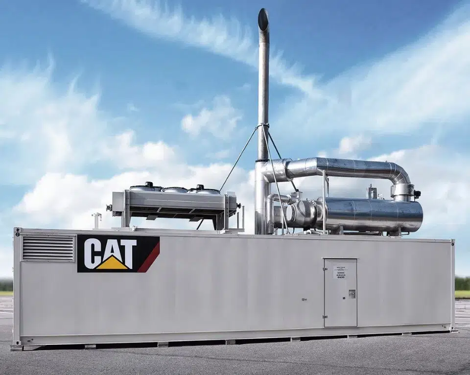 Caterpillar Launches Hydrogen-Fueled Heat and Power System Project