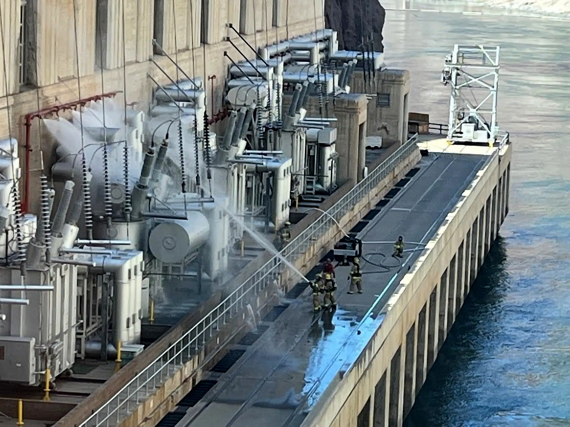 Officials Investigate After Fire, Explosion at Hoover Dam