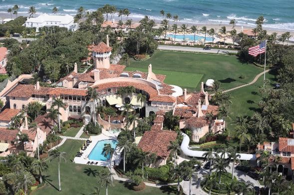 Former President Trump Says FBI Agents Raided His Home at Mar-a-Lago ...